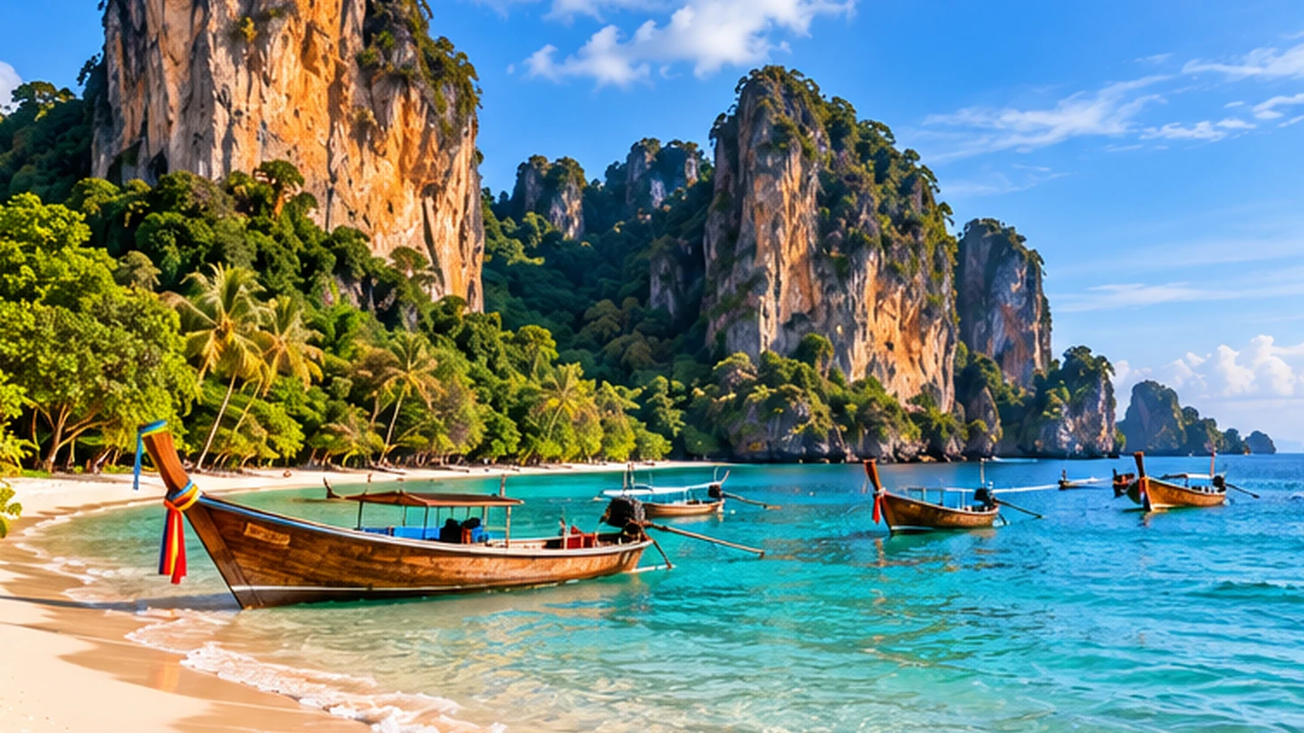 Original Andaman coastal scene illustrating Best Beaches in Krabi